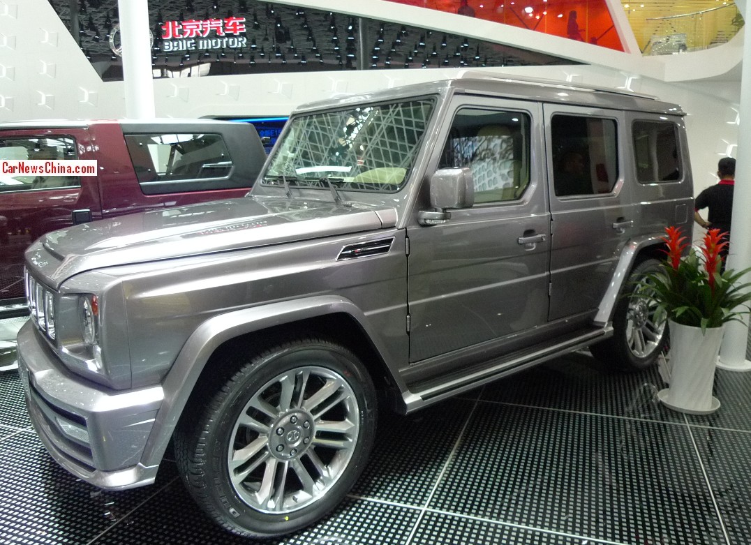 Պեկինում ցուցադրվել է Mercedes-Benz G-wagen-ի չինական կլոնը ( ֆոտո)